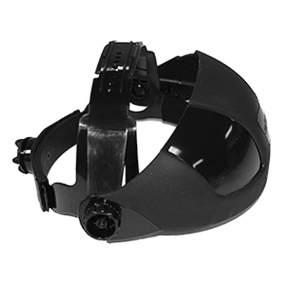 DP4 Series Polycarbonate Face Shield Headgear, Standard Model Replacement, Single Crown, Ratcheting